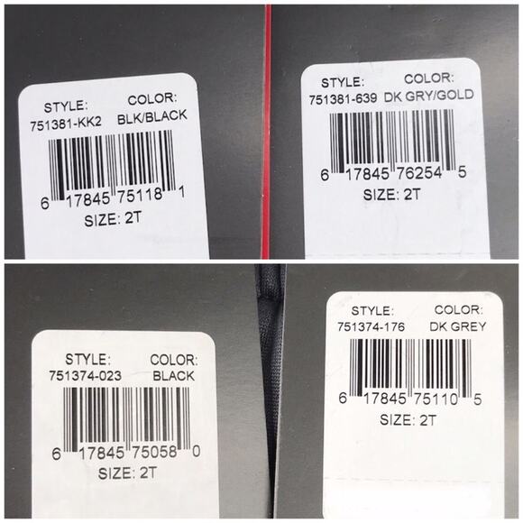 Michael Jordan Nike Sweatpants 4 Pairs Gray Black 2T - Picture 3 of 15